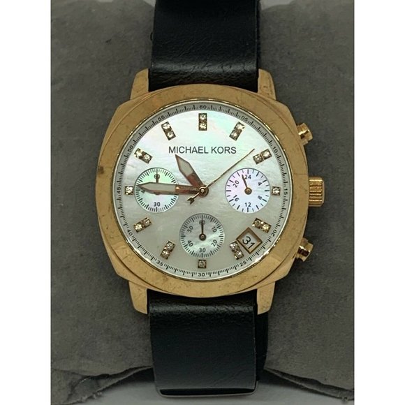 Michael Kors MK5336 Women\'s Black Leather Analog D main image 11